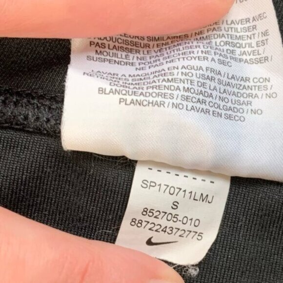 NIKE Power Legend Training Dri-Fit Just Do It JDI Graphic Logo Cuff Leggings S - Picture 12 of 14